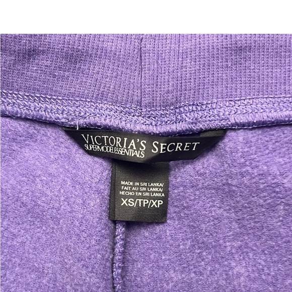 Victoria Secret (Supermodel Essentials)Purple Sweat Pant size XS - Picture 5 of 5